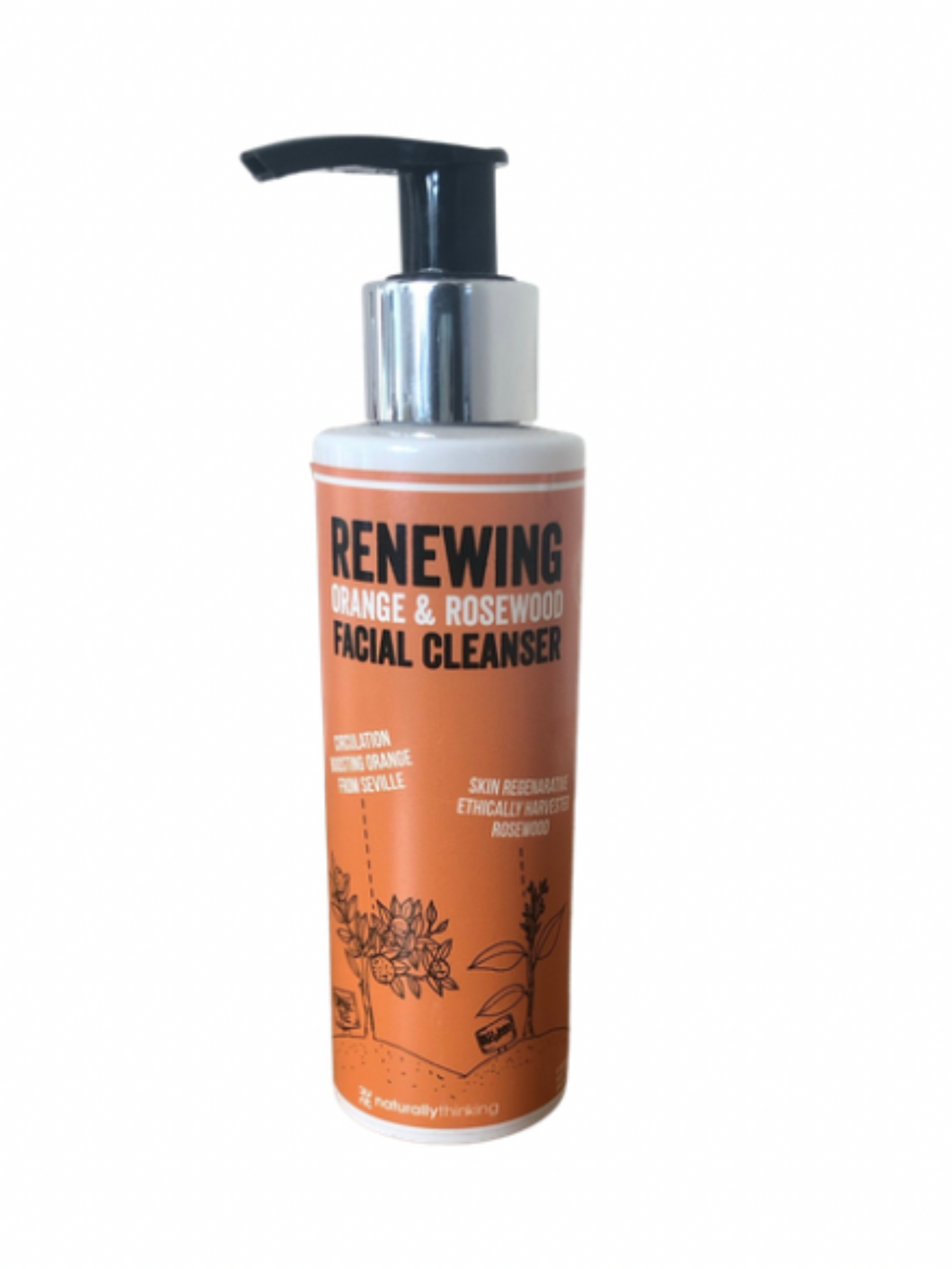 Renewing Orange & Rosewood Facial Cleanser  150mls