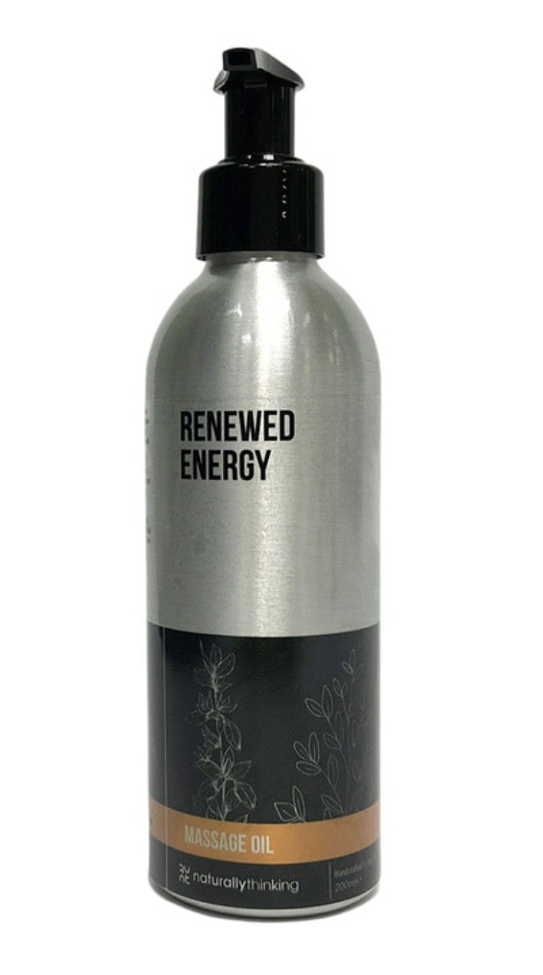 Renewed Energy Massage Oil  200mls